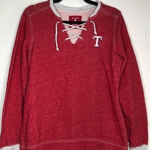 **SOLD** TEXAS RANGERS Women's Sweater Size L
